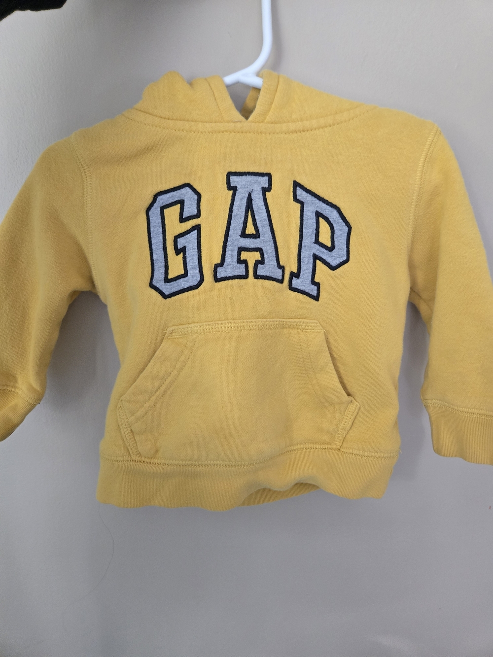 GAP Kids Yellow Hooded Sweatshirt